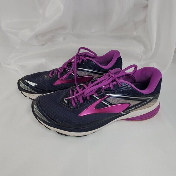 Brooks Ravenna 8 Women's Size 9.5 Medium (B) High Performance Running Shoes Purp - Picture 3 of 16